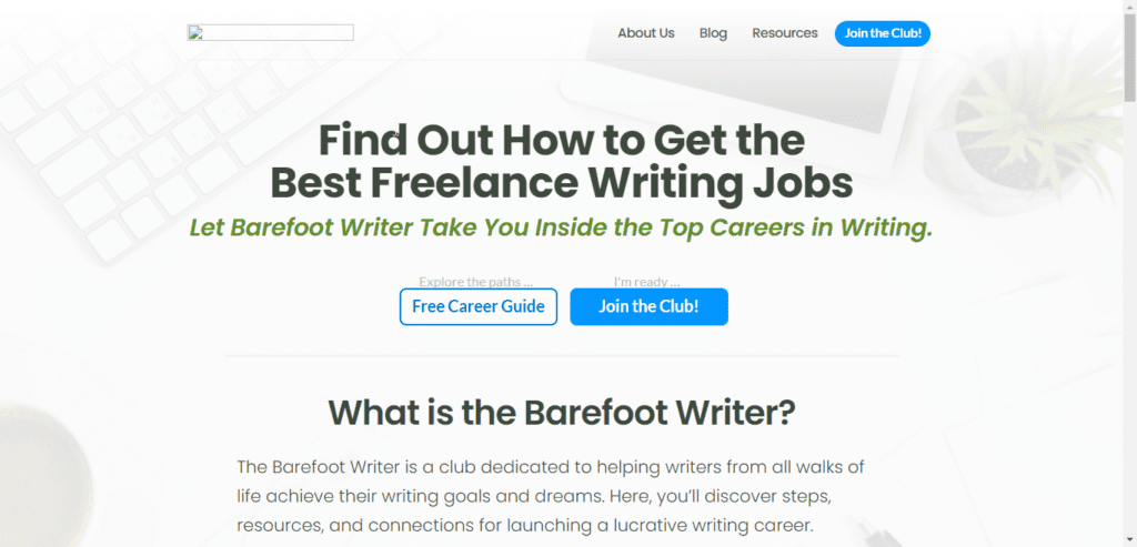 Barefoot writer - Websites that pay you to write